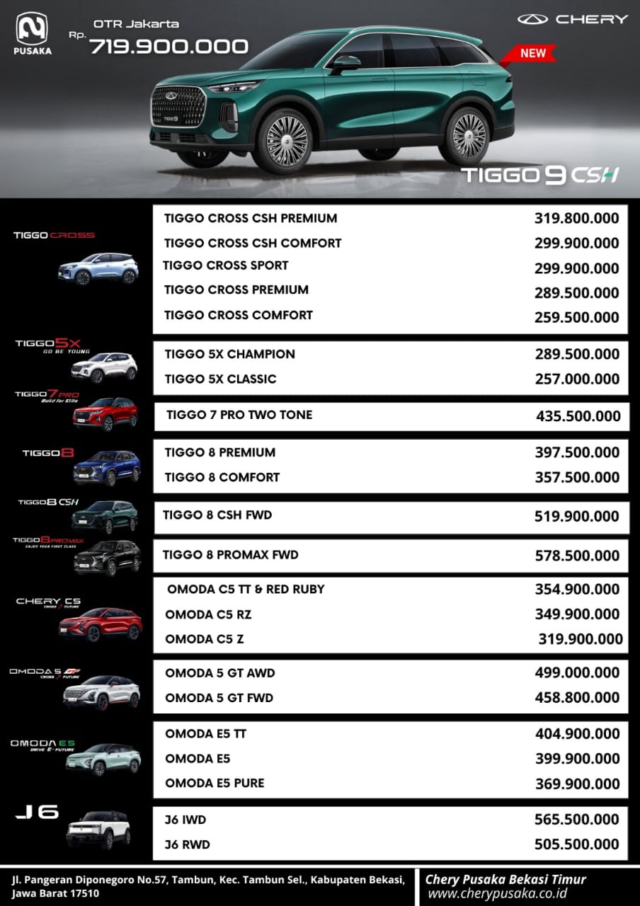 Price List